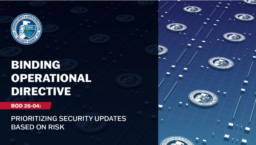 CISA issued a Binding Operational Directive aimed at addressing severe security risks.