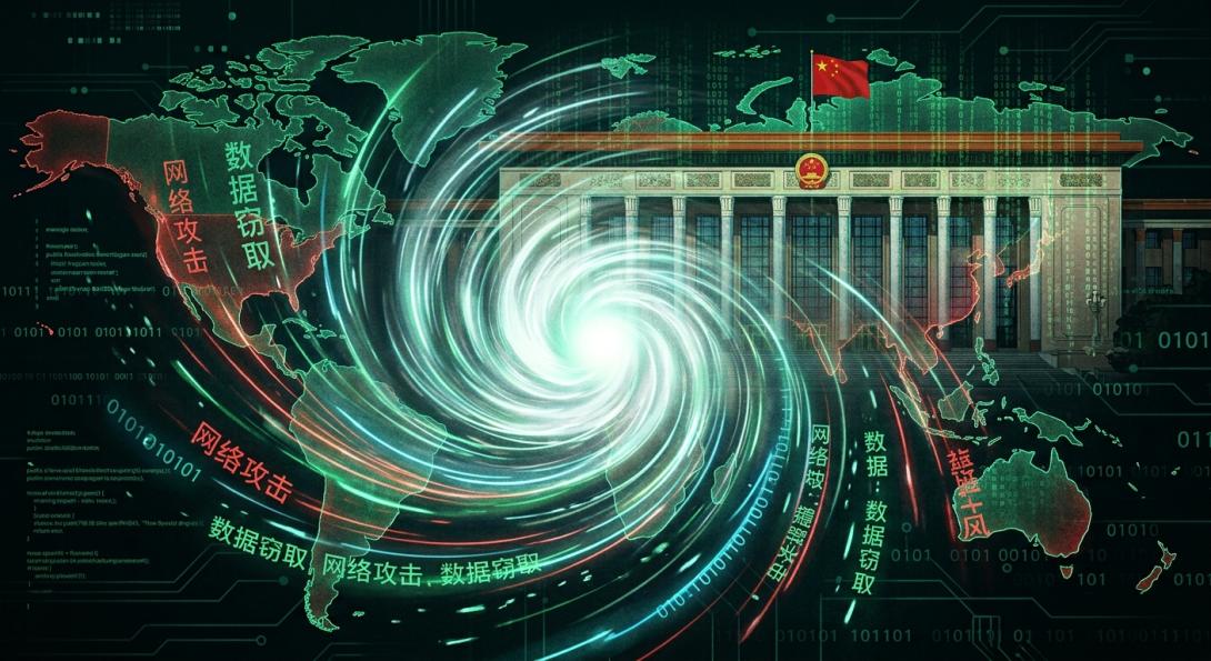 The People’s Republic of China-backed Salt Typhoon still continues to pose great danger to the United States’ critical infrastructure, according to the Central Intelligence Agency. Credit: Image generated by Gemini AI