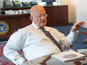 Director of National Intelligence James R. Clapper warns of increasing global threats amid severe intelligence budget cuts.