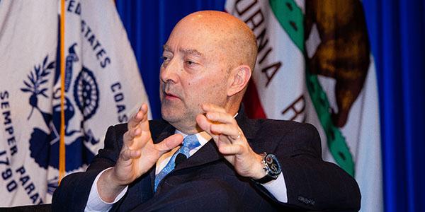 Adm. James Stavridis, USN (Ret.), operating executive for The Carlyle Group and former supreme allied commander of NATO, says the United States is not adequately prepared for the threat level confronting cyberspace.
