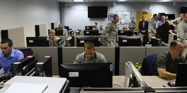 Students at the U.S. Air Force Network War Bridge Course learn modern cyber operations under the aegis of the Air Force Space Command. The Air Force risks losing the effectiveness, and the personnel, of its cyber force unless it addresses critical cultural issues in that domain. 