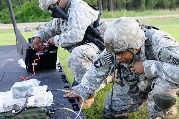 U.S. paratroopers from the 82nd Airborne Division participate in the Joint Operational Access Exercise in 2013, designed to enhance cohesiveness between U.S. Army, Air Force and allied personnel and to practice large-scale heavy equipment and troop movement operations.