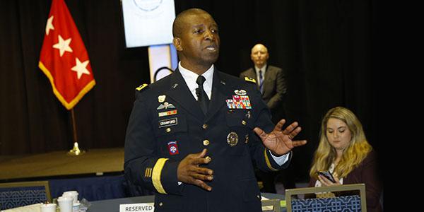 Lt. Gen. Bruce T. Crawford, USA, Army G-6 and chief information officer, cites two major changes already bearing fruit as the Army aims for network modernization.