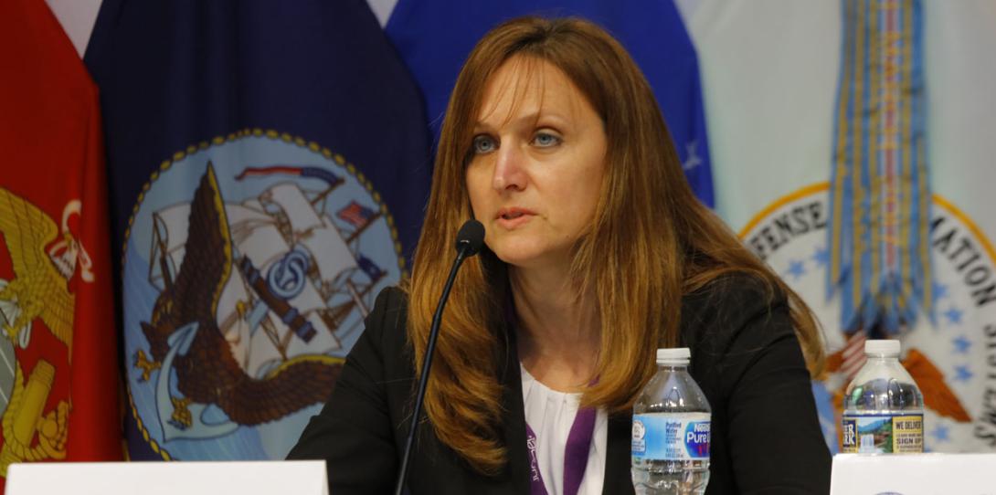 Misty Blowers, director of research, development and strategy, Peraton Inc., discusses AI for defense at DCOS.