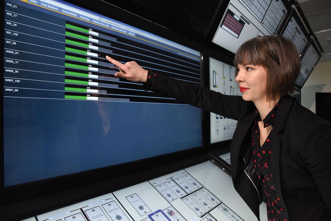 The human systems simulation laboratory at the Idaho National Laboratory is a complete virtual nuclear control room created to safely test new technologies before they are implemented in real commercial reactor control rooms. This type of complete testing is necessary to ensure elements within a system do not compromise the entire platform.