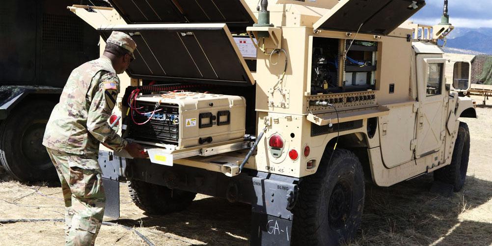 An improved command post platform is one of many capabilities that the Expeditionary Mission Command at the U.S Army’s Communications-Electronics Research, Development and Engineering Center is rolling out to help soldiers communicate and be connected on the move. Photo credit: U.S. Army Fort Carson Public Affairs