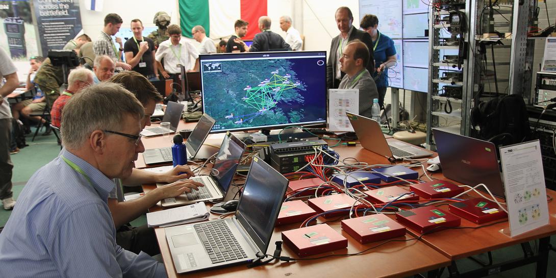 Coalition Warrior Interoperability Exercise 2019 (CWIX 2019) hosted at the NATO Joint Force Training Centre in Bydgoszcz, Poland, showcased military interoperability between NATO personnel, processes and technologies. Credit: Dawn Stankus, NATO