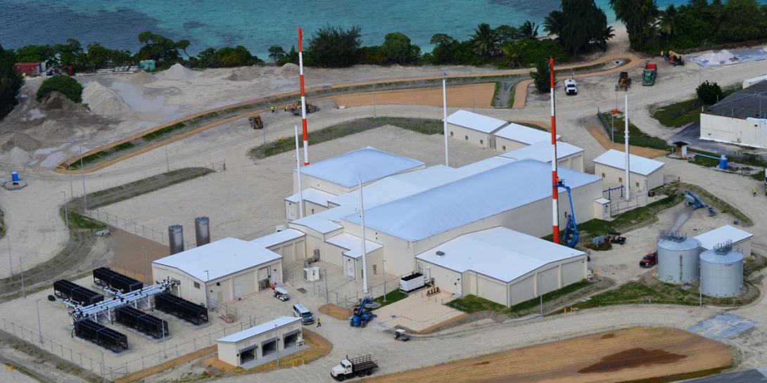 The Air Force’s new Space Fence solution, installed in the Marshall Islands on the Kwajalein Atoll, will provide “unprecedented” situational awareness in space, the Space and Missile Systems Center reports. Photo courtesy of Lockheed Martin