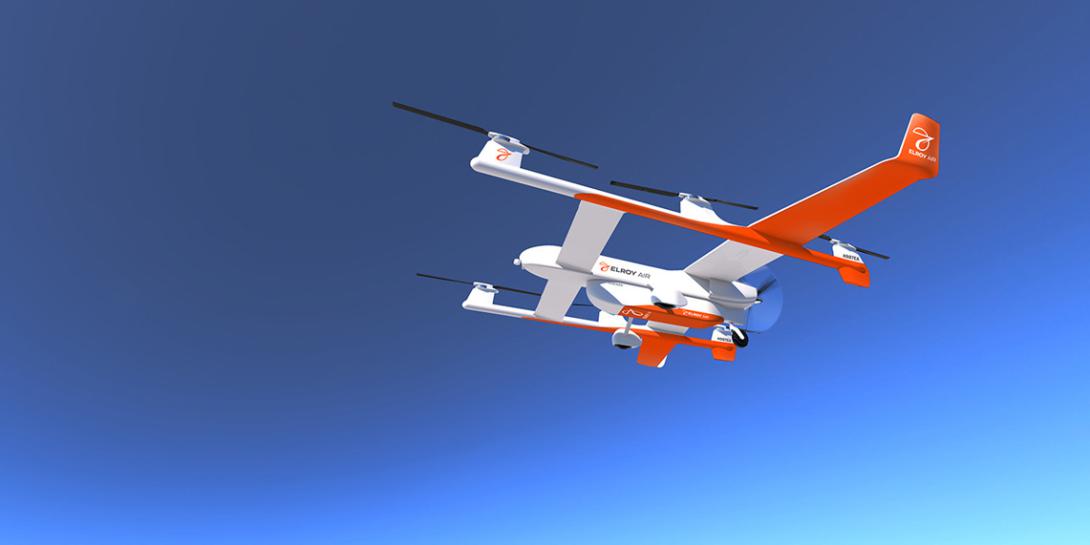 At the recent Starburst Aerospace Accelerator event held at MITRE Corp., innovators presented emerging technologies for aerospace and military applications. One startup company, San Francisco-based Elroy Air, is developing an autonomous aerial cargo aircraft system that can carry 200-500 lbs of payload by air over a range of 300 miles.