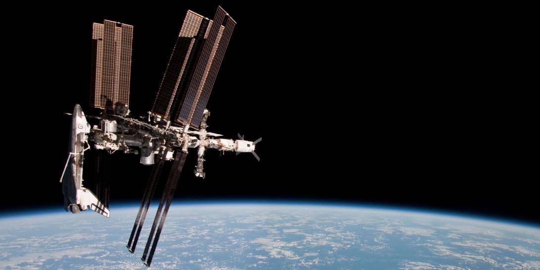The Lawrence Livermore Microbial Detection Array (LLMDA) will be on board the International Space Station. Image courtesy of NASA.