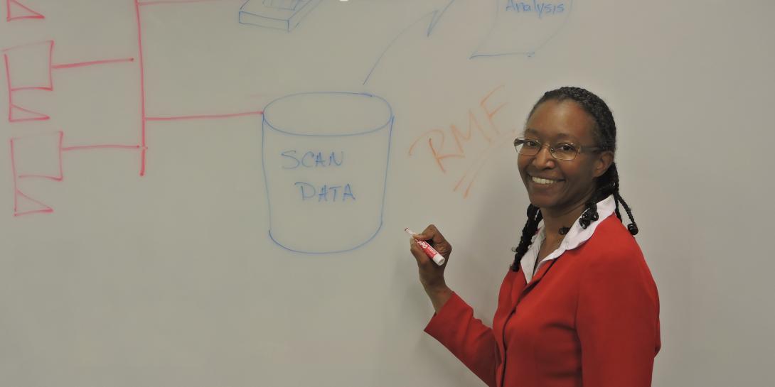 Evetta-DiRee McGuire, a senior program manager at ManTech International Corporation, oversees a staff of more than 100 personnel providing network and communications engineering and installation support for multiple U.S. and overseas U.S. Army field sites.