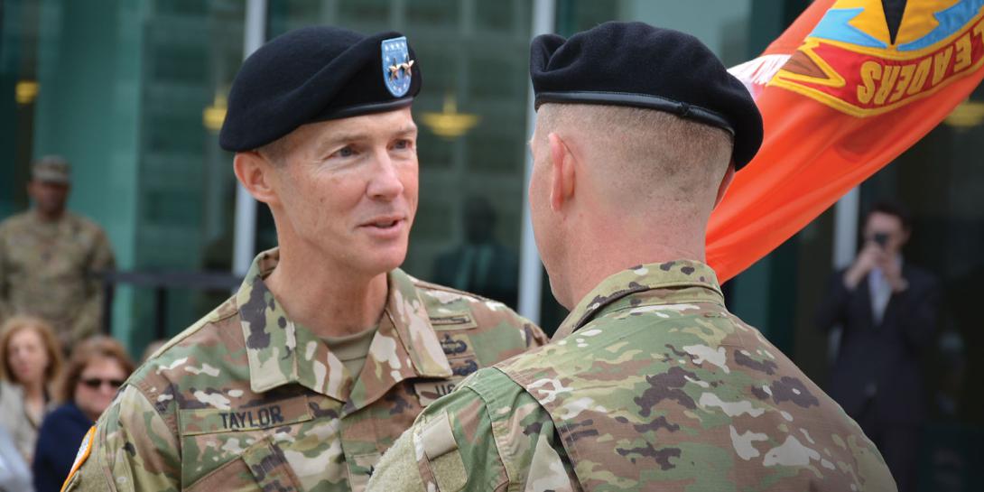 Maj. Gen. Randy Taylor, USA, commanding general, U.S. Army Communications-Electronics Command, and senior commander of Aberdeen Proving Ground, is working to improve the Army’s readiness.