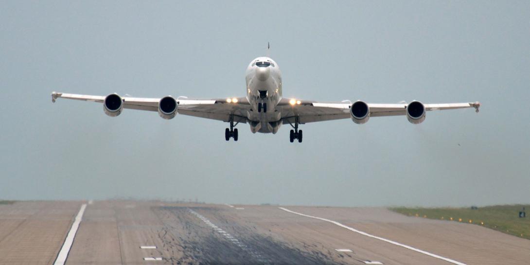 The E-6B Mercury has been dubbed the most dangerous aircraft in the world because of its capability to command and control nuclear intercontinental ballistic missiles. The next-generation Airborne Launch Control System will be capable of launching both Minuteman III and Ground-Based Deterrence System missiles. Credit: Josh Plueger