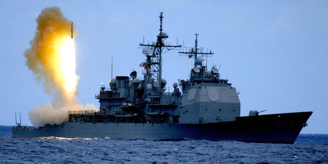 A Standard Missile 3 is launched from the guided missile cruiser USS Shiloh during a ballistic missile flight test in the Pacific Ocean. Virtually every wartime mission for the U.S. Defense Department, including command and control of major weapon systems, relies on information technology, making cybersecurity a top priority for critical infrastructure protection.