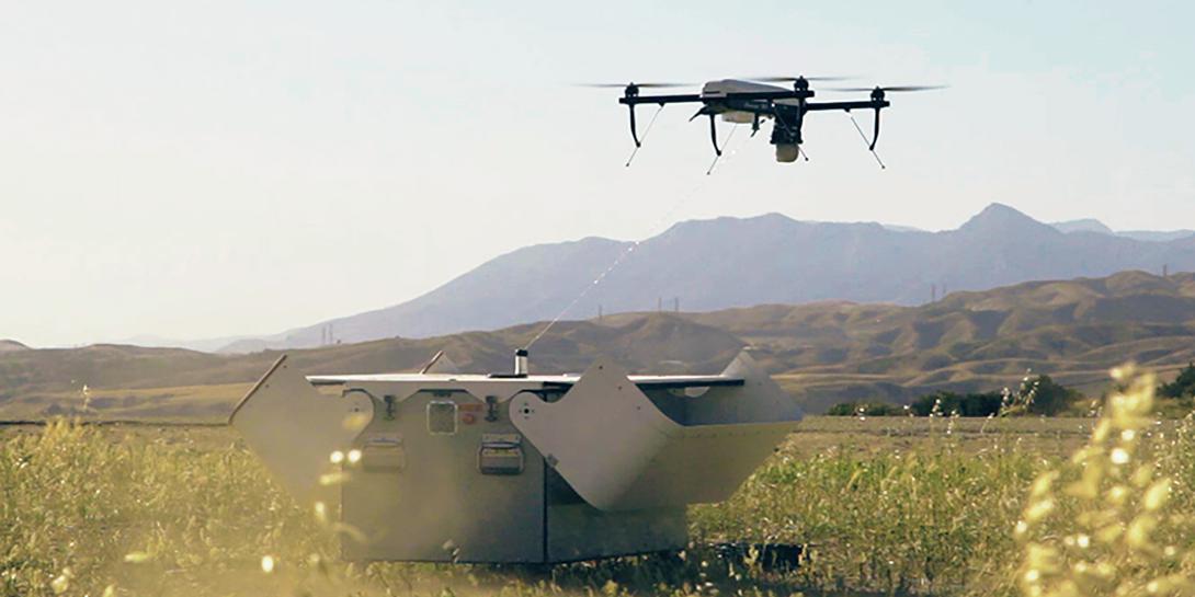 The AeroVironment Tether Eye UAS is being evaluated for the counterterrorism mission.