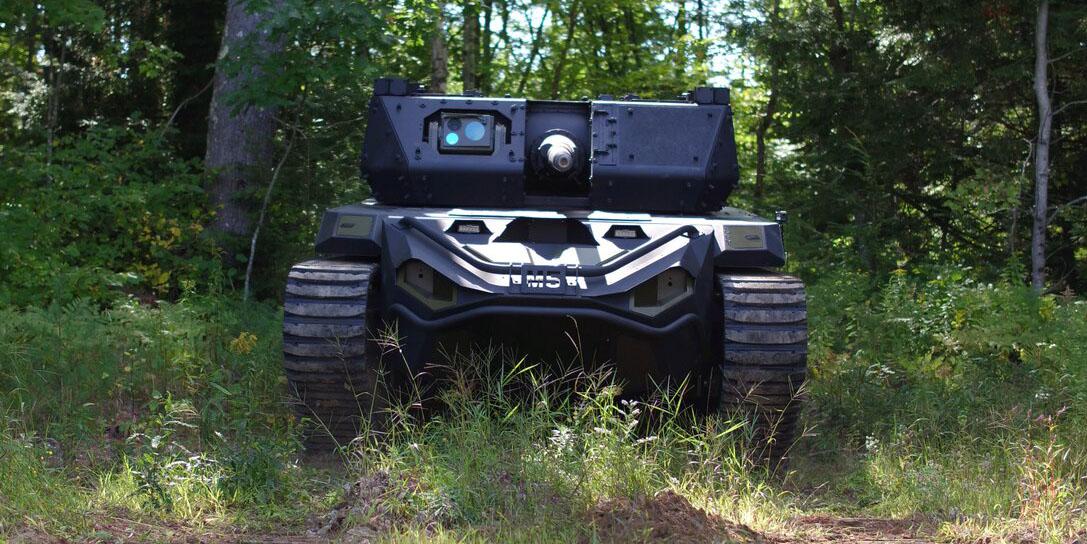 Textron describes its Ripsaw M5 Robotic Combat Vehicle as providing speed, mobility and unmanned capability. The company has been selected to provide four medium robotic vehicles to the U.S. Army. QinetiQ North America will be awarded a contract for four light ground robots. Photo courtesy of Textron