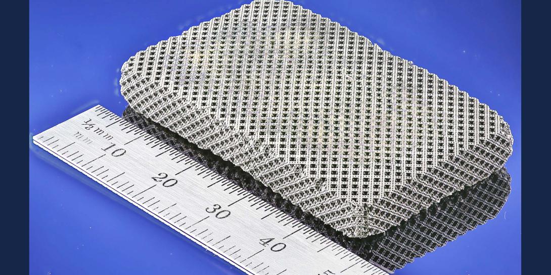Researchers have created a 3-D printed lattice that offers both strength and flexibility and may benefit the defense and aerospace industries.