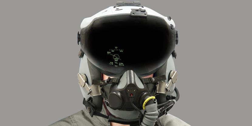 Rockwell Collins to provide helmet cueing system support.