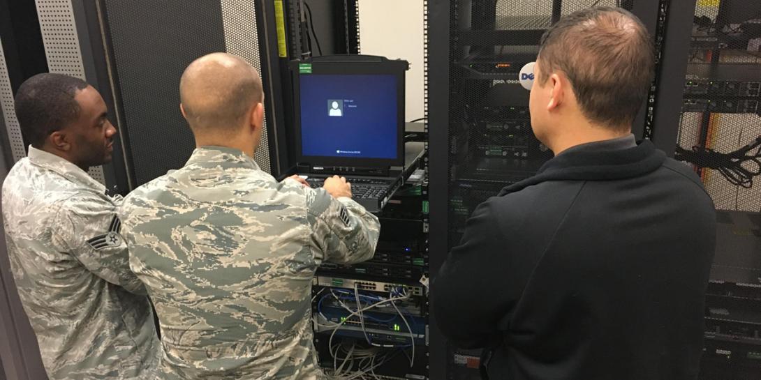 While the migration to the Joint Regional Security Stacks will transition ownership of security architecture from the Air Force to DISA, the squadron will retain operational control of traffic flow for Air Force networks. U.S. courtesy photo
