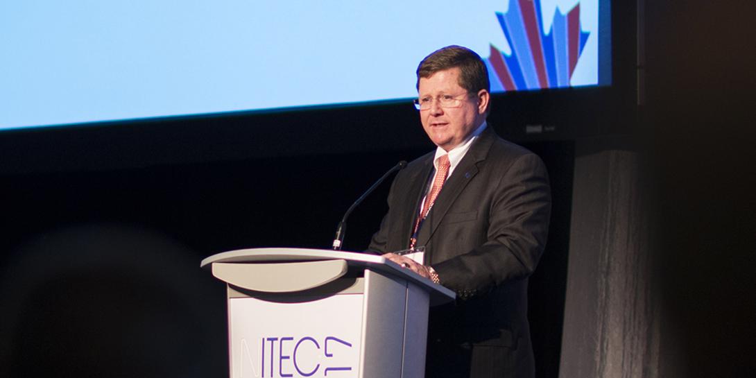 Ernest J. Herold, deputy assistant secretary general for defense investment at NATO, discusses the changes NATO is—and must be—undergoing in the acquisition realm during NITEC 2017 in Ottawa.