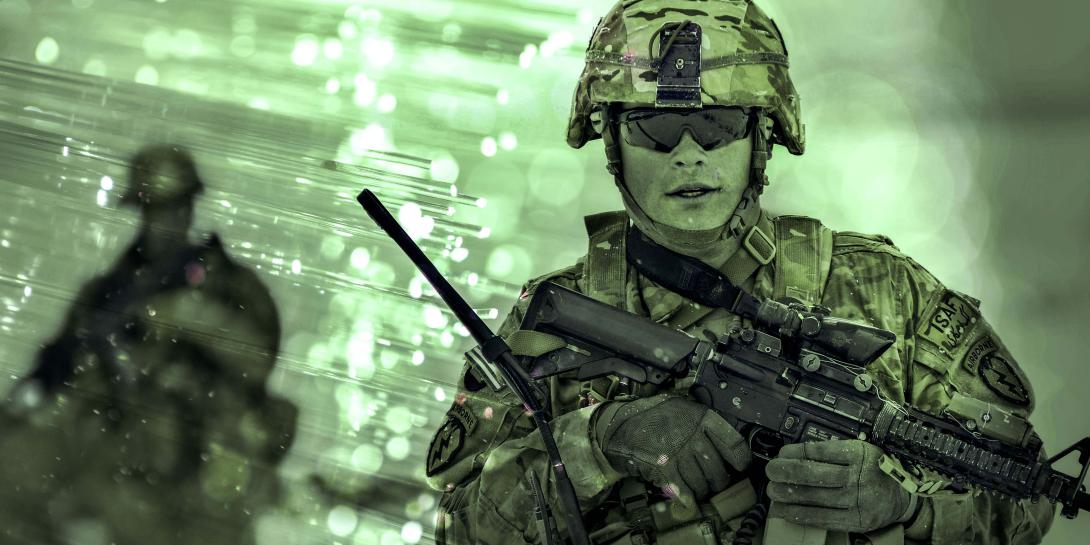 The nature of persistent intelligence is changing from increased loiter time to incorporation of greater numbers and types of sensors. Equipping soldiers with a variety of sensor systems may turn them into nodes in an intelligence Internet of Things. 