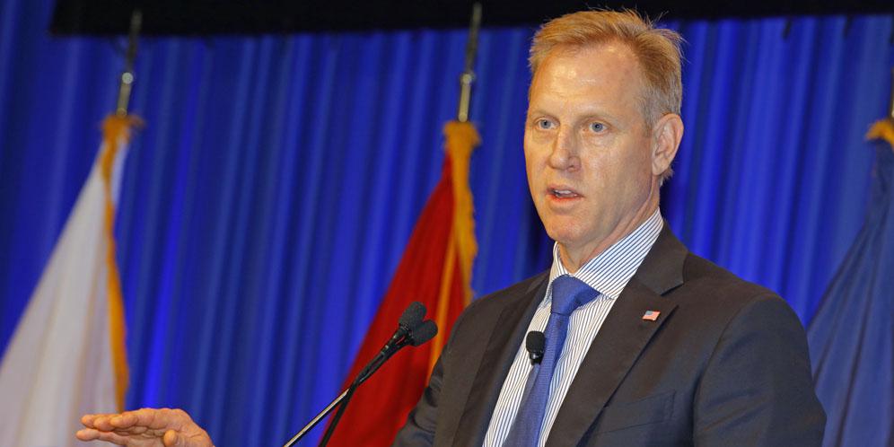 Deputy Secretary of Defense Patrick Shanahan explains key elements of the new U.S. National Defense Strategy at West 2018.