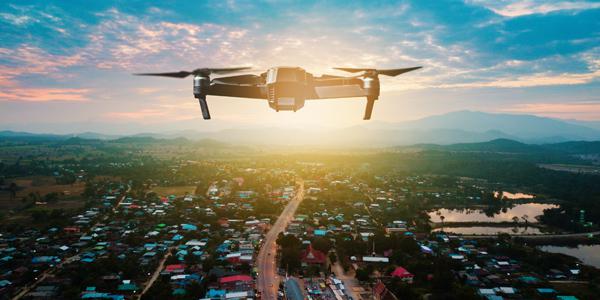To protect the nation, the Department of Homeland Security (DHS) Science and Technology Directorate (S&T) is pursuing multiple drone intrusion detection research and development efforts. Photo Credit: Shutterstock/Yupa Watchanakit.