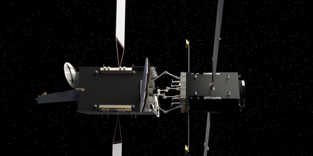 Kurs Orbital is integrating its established rendezvous and docking technology with computer vision, radar capabilities and robotics to create an on-orbit servicing spacecraft fleet for satellites in different orbits. Credit: Kurs Orbital