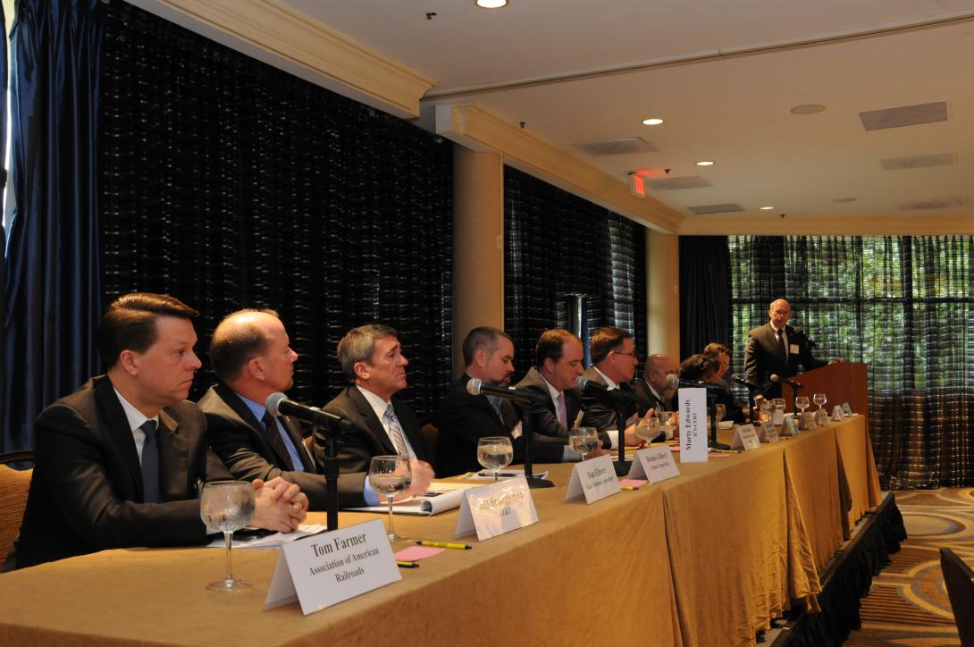 Several representatives from industry and government address the risks of cyber attacks on the nation's vulnerable critical infrastructures during a session presented by the AFCEA Cyber Committee.