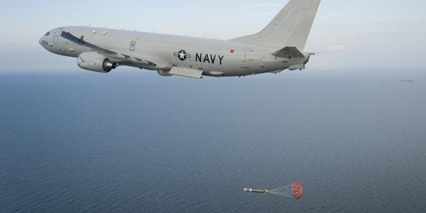 The P-8A Poseidon launches an exercise torpedo. The Boeing Company is being awarded a $1,489,387,310 modification to a previously awarded firm-fixed-price contract for nine Navy Lot II P-8A aircraft and four Royal Australian Air Force Lot II P-8A aircraft.