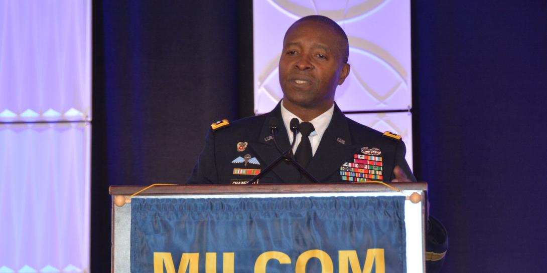 Lt. Gen. Bruce Crawford, USA, the Army CIO/G-6, is turning his attention to the service’s enterprise. Credit: Katie Helwig/AFCEA 