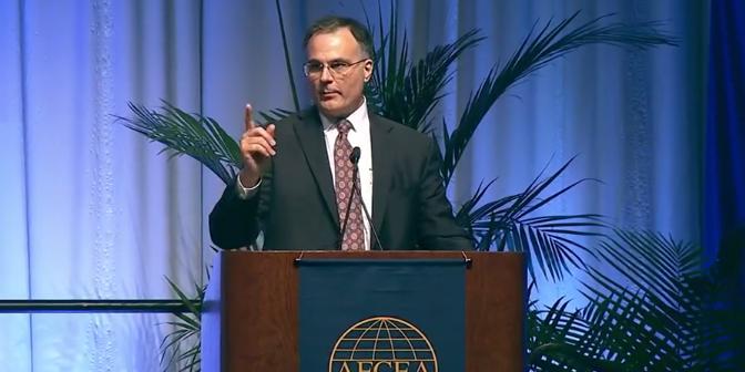 John Zangardi, acting DOD CIO, closes out AFCEA's Defensive Cyber Operations Symposium.