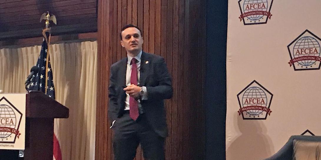 The DevSecOps software platform being deployed by the DOD Enterprise DevSecOps Enterprise Initiative will enable software fixes in minutes and automate testing and security, among other capabilities, says Nicolas Chaillan, chief software officer, U.S. Air Force, co-lead of the Initiative.