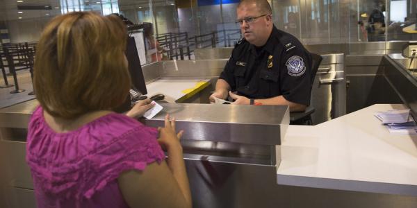 The Department of Homeland Security is reaching out to the private sector for ideas about advanced cloud-based biometric technology for immigration and border security.