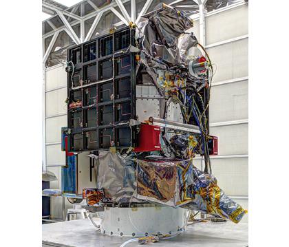 DSCOVR spacecraft at NASA's Goddard Spaceflight Center, Greenbelt, Maryland.
