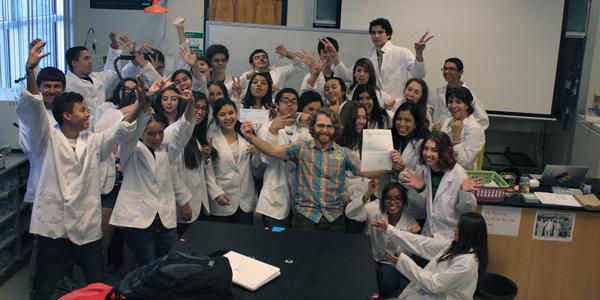 AFCEA’s STEM Teacher Scholarship award enables Jeremy Jonas, a biology and biotechnology teacher at Tucson High Magnet School in Tucson, Arizona, to outfit his science classroom with microscopes and other equipment and supplies so he can better engage with his students.