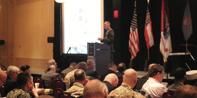 At the Cyber Education, Research, and Training Symposium 2019, Brig. Gen. Dennis A. Crall, USMC, (now a Maj. Gen.) principal deputy cyber adviser, Office of the Secretary of Defense, said warfighter education and training must focus on mission preparation.