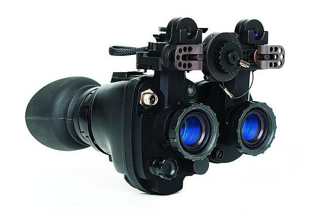 When networked in the ISS, the i-Aware TM-NVG night vision system can send imagery in real time back to headquarters, and it also can receive imagery or data from headquarters for display in the warfighter's eyepiece.