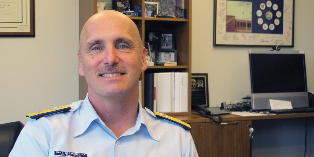When pursuing information technology solutions, the Coast Guard has to be “risk aware” in order to have the tools needed to support its unique set of military, law enforcement, humanitarian, regulatory and diplomatic responsibilities, says Rear Adm. David Dermanelian, USCG, assistant commandant for C4IT (CG-6); and commander, Coast Guard Cyber Command.