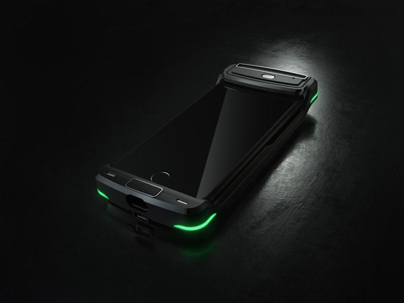 Privoro’s solution works adjacent to the phone to jam the device’s microphones and block the cameras. Credit: Privoro