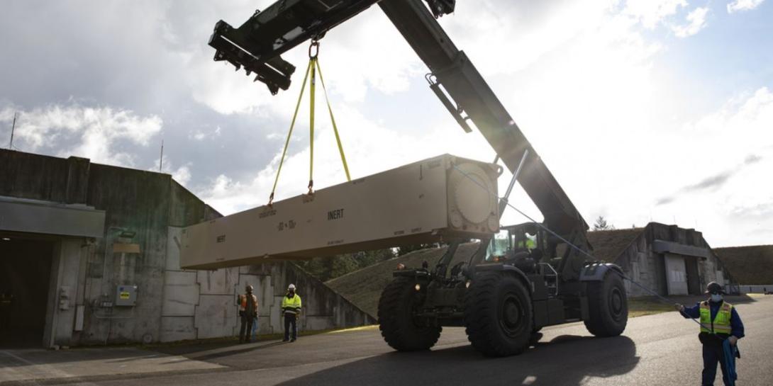 In March 2021, the U.S. Army began delivering the first prototype hypersonic equipment to soldiers with the arrival of two training canisters. The United States is in the race to create hypersonic vehicles and weapons by 2023 and is turning to U.S. universities to perform the fundamental research necessary for vehicles capable of flying at least at speeds greater than five times the speed of sound (Mach 5+). Credit: Elliot Valdez, Defense Media Activity