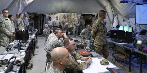 Army command posts that take 72 hours or systems that require a doctorate degree to operate, are not effective on the battlefield, says a corps commander preparing to deploy to the combat theater.