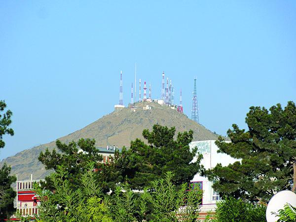 Afghanistan’s modernized communications infrastructure includes what is known as Tower Hill in the area of Kabul. Insurgents still sabotage the towers at times, although doing so adversely affects their own ability to communicate.