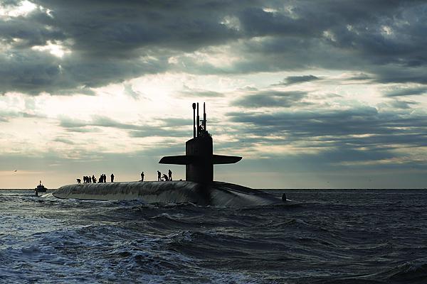 The Ohio-class ballistic missile submarine USS Rhode Island (SSBN 740) returns to Naval Submarine Base Kings Bay after three months at sea. The Ohio-class submarine replacement program has benefitted from the Better Buying Power initiative.