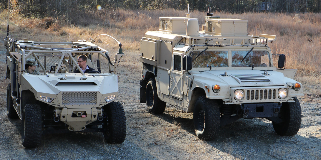 The Department of Defense has selected a mobile power program from Army Futures Command to increase the speed at which on-the-move power capabilities are delivered to the battlefield. Credit: Army photo by Dan Lafontaine, CCDC C5ISR Center Public Affairs