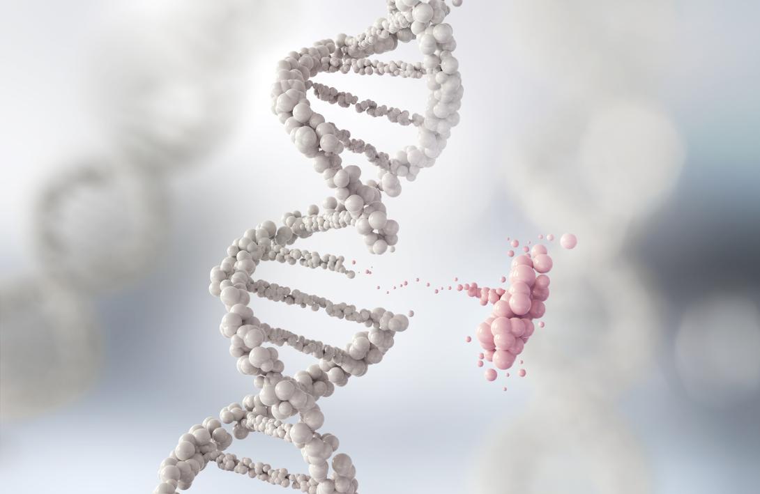 Molecular robots might one day replace defective genes, curing a wide range of diseases.  Anusom Nakdee/Shutterstock
