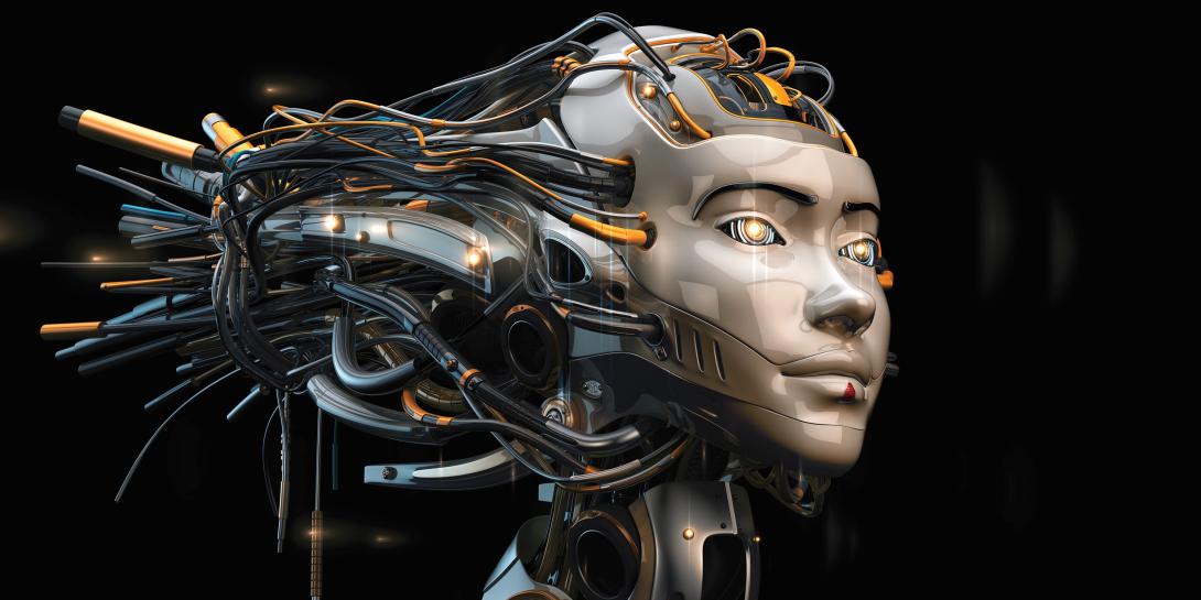 While human cyborgs may still be the stuff of science fiction, the science may be a little closer to reality following breakthroughs in materials used for neural links and other implants that offer a wide array of benefits, including potential medical advances. Credit: Ociacia/Shutterstock