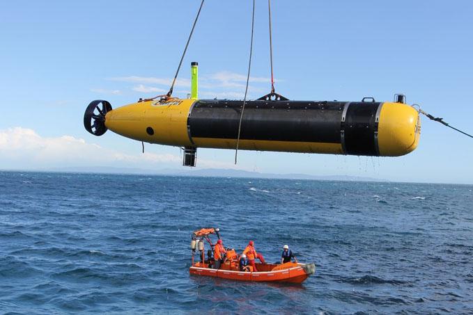 NATO deploys unmanned systems to gather data in support of counter-mine operations.