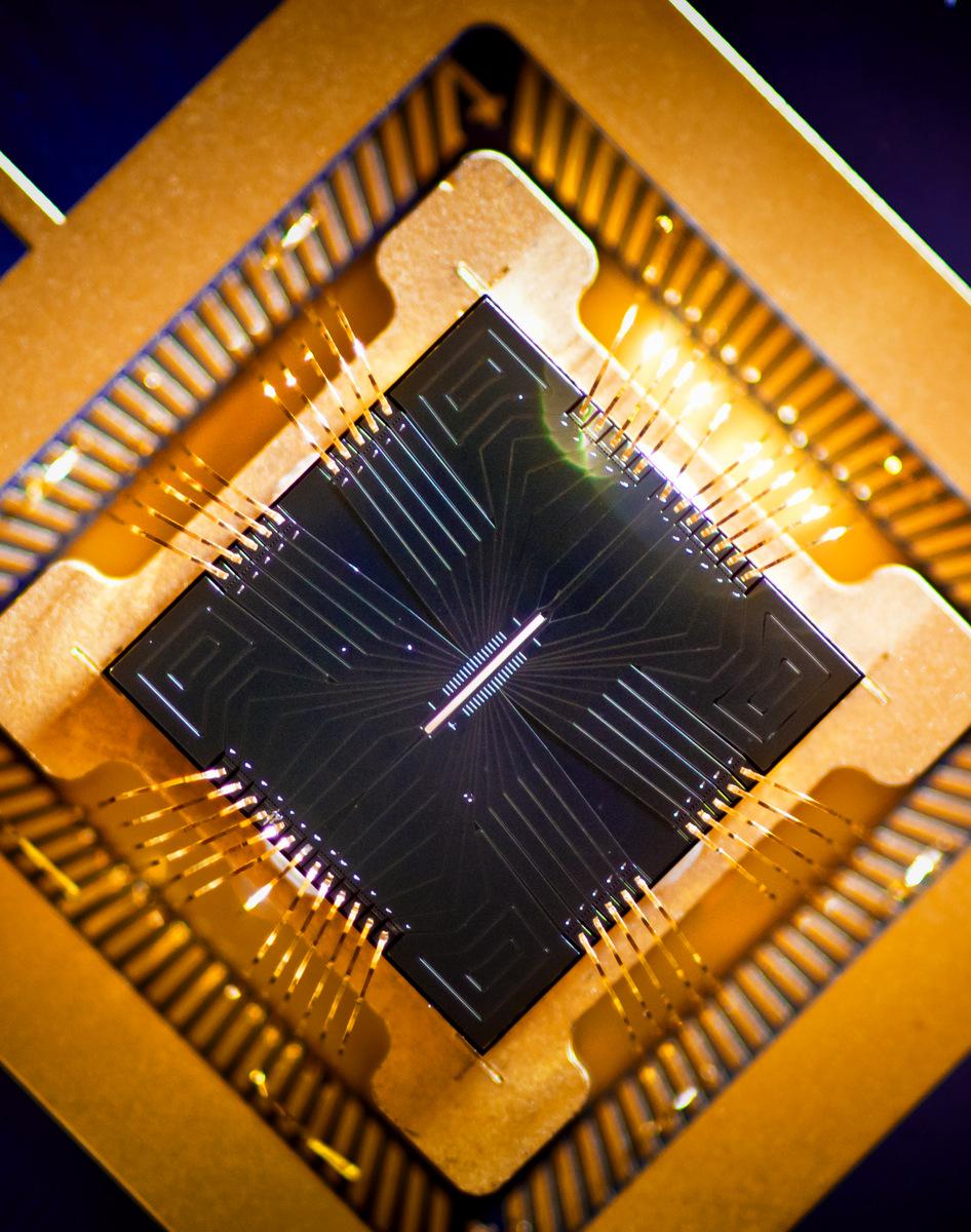 Trapped atomic ions provide a promising architecture that satisfies many of the critical requirements for constructing a quantum computer. Quantum computers could offer vastly greater processing power and unbreakable encryption. 