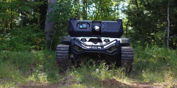 The Ripsaw M5 robotic combat vehicle developed by a team made up ofTextron, Howe & Howe, and FLIR Systems, is one of two robotic systems being developed for the Army's manned-unmanned teaming concept.  The other is the a light robotic vehicle being developed by QinetiQ and Pratt and Miller. The service is conducting a series of experiments to test the concept using surrogate vehicles while the robotic systems are in development. Photo courtesy of Textron